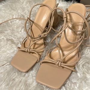New lace up sandals